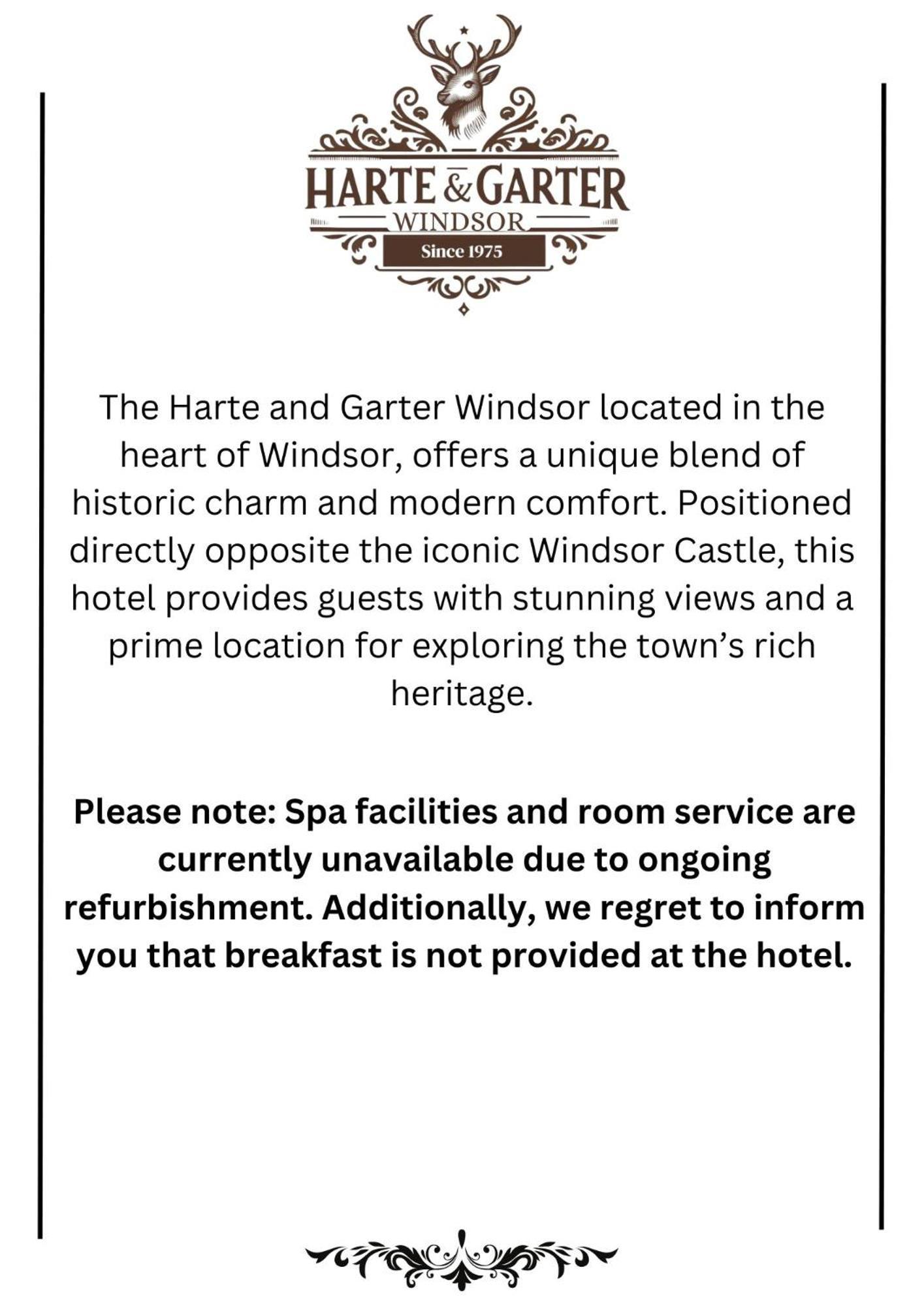 H & G Hotel Opposite Windsor Castle 外观 照片